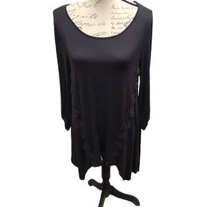 Cable&Gauge Tunic dark gray